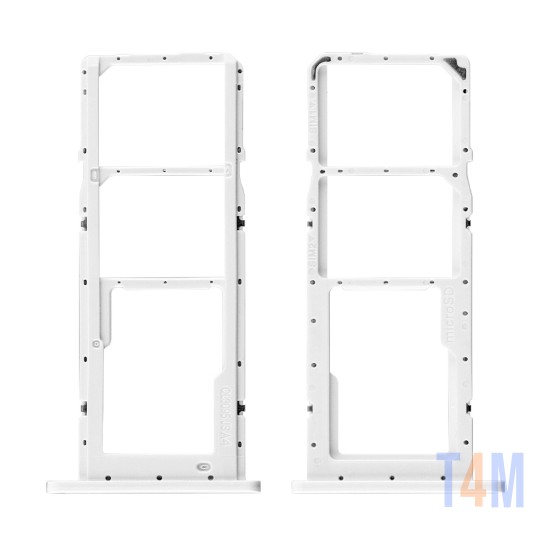 SIM HOLDER SAMSUNG A02S/A025 WHITE